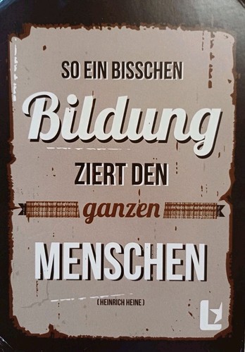 Ein bisschen bildung - ak,