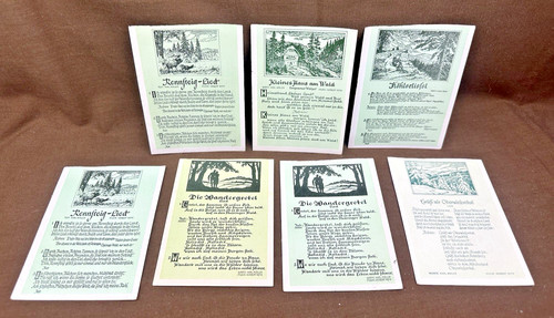 Ddr alte liedpostkarten - ddr,