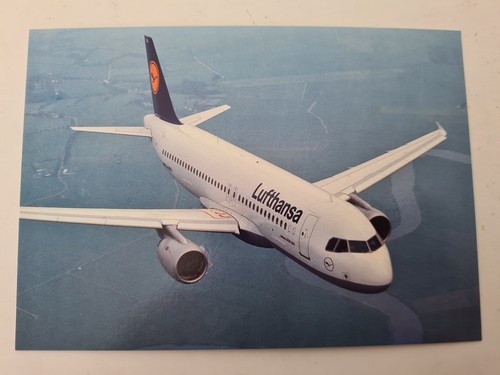 Postkarte lufthansa airbus - postkarte,