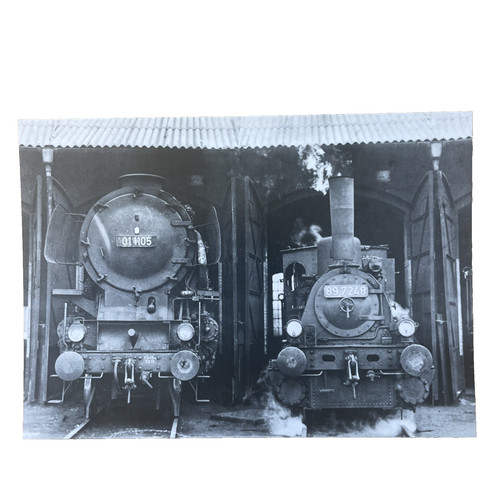 Postkarte zug eisenbahn - zug,