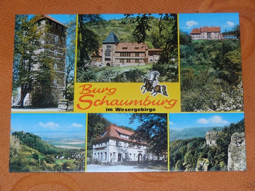 Burg schaumburg bei - ak,