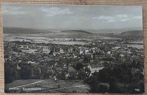 Ilmenau gesamtansicht - ak,