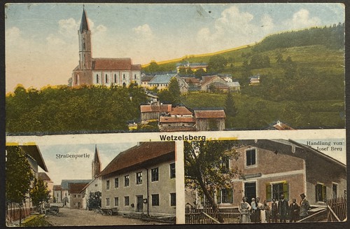 Ansichtskarte wetzelsberg bei - ansichtskarte,