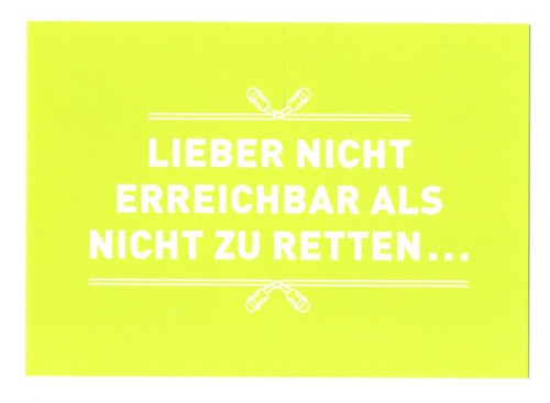 Postkarte lieber nicht - lieber,