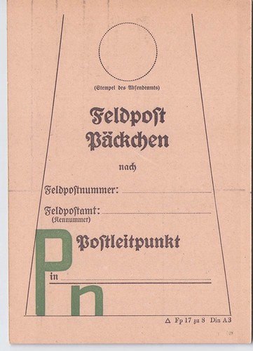 Feldpost päckchen - feldpost,