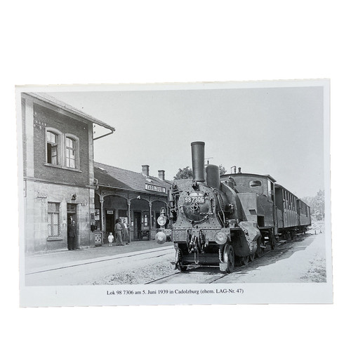 Postkarte zug eisenbahn lok - ak,