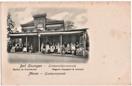 Alte bad kissingen - ak,