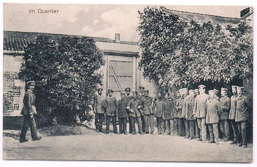 Quartier postkarte - ak,