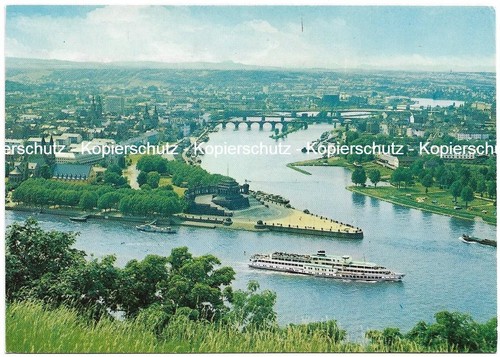 Postkarte koblenz am - ak,