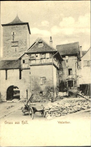 Schwaebisch hall eilertor - hall,
