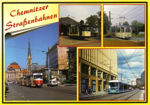 Ansichtskarte straßenbahnen - ansichtskarte:,
