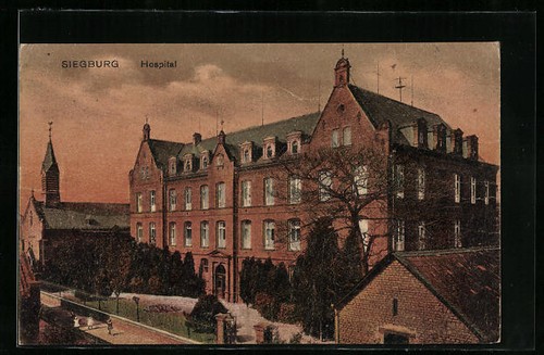 Siegburg ansichtskarte das - siegburg,, ansichtskarte,