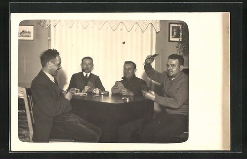 Foto herrenrunde beim - foto-ak,