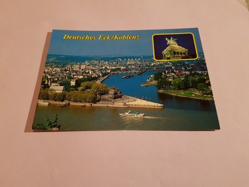 Postkarte deutsches eck - deutsches, /