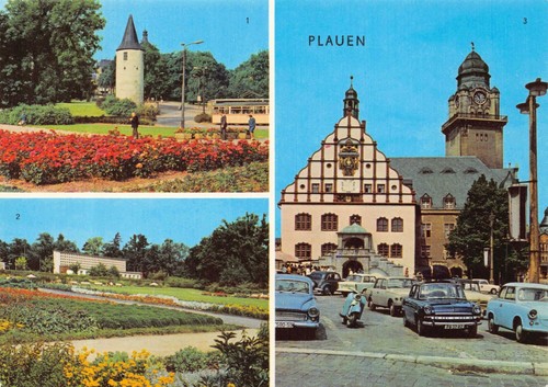 Postkarte plauen nonnenturm - postkarte, plauen,
