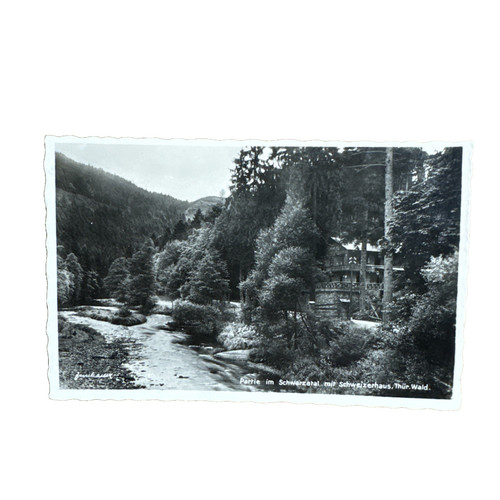 Postkarte schwarzburg - postkarte, ak