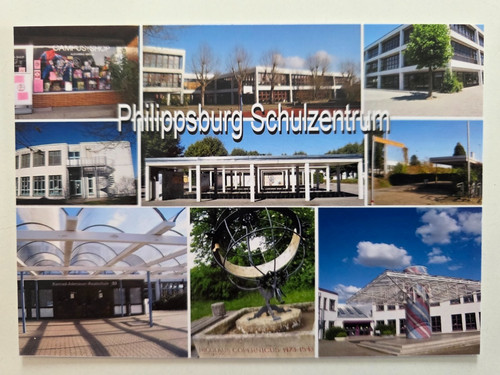 Ansichtskarte philippsburg - ansichtskarte,