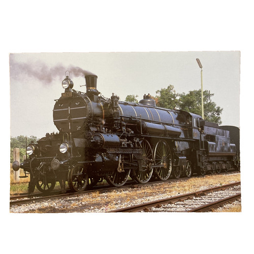 Postkarte zug eisenbahn - postkarte,