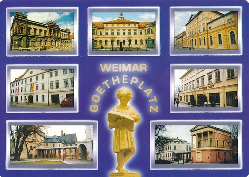 Alte weimar goetheplatz - weimar,