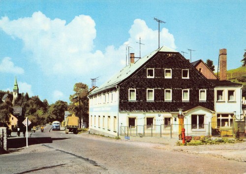 Postkarte tannenbergsthal - postkarte,