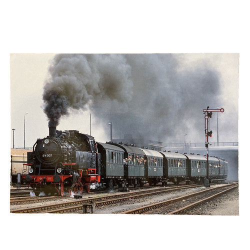 Postkarte zug eisenbahn - ak,