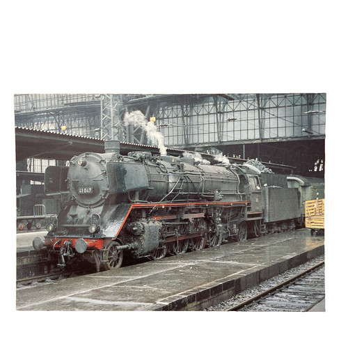 Postkarte zug eisenbahn - ak,
