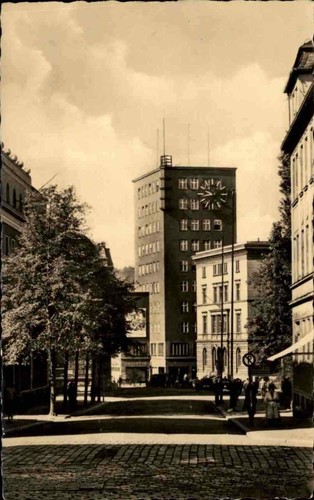 Gera 1958 ddr postkarte - ~1958,