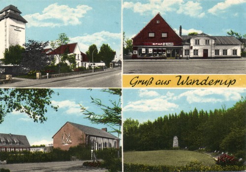 Gruß aus wanderup - ak, mit