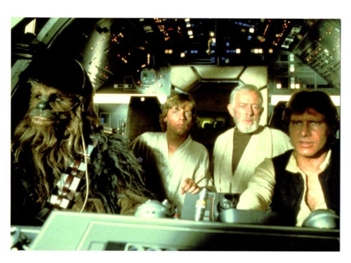 Postkarte star wars ungelaufen - star,