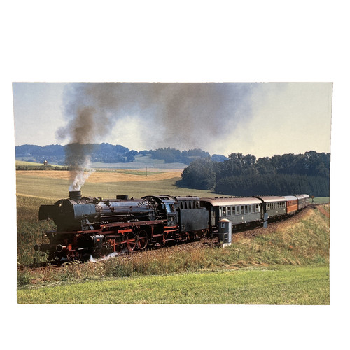 Postkarte zug eisenbahn - ak,