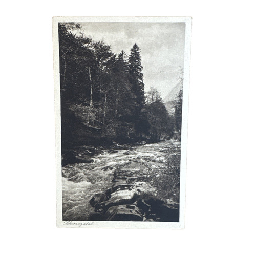 Postkarte schwarzatal - postkarte,