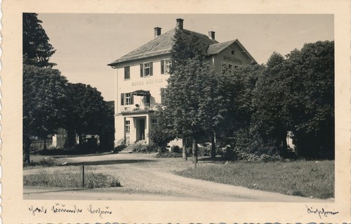 Hotel bäumle s w - hotel, s/w