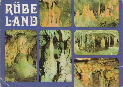 Rübeland hermannshöhle - ak,