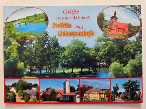 Ansichtskarte pollitz - ak,