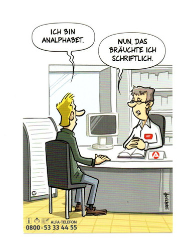Scherzpostkarte ungelaufen