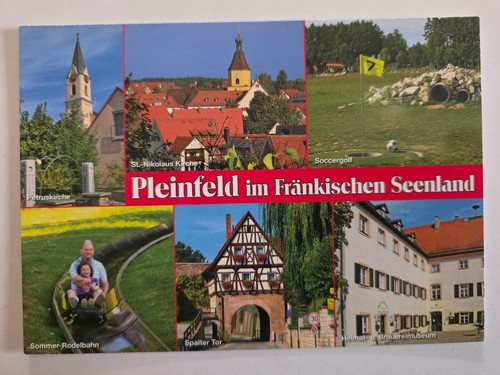Ansichtskarte pleinfeld - ak,