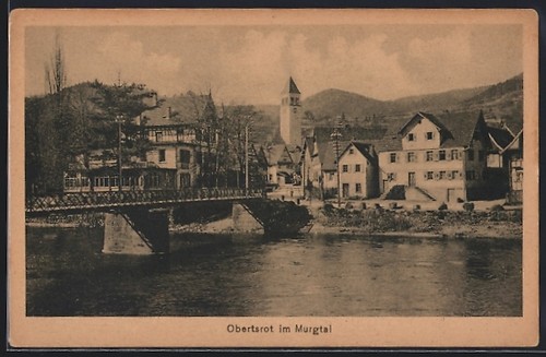 Ansichtskarte obertsrot - obertsrot, im
