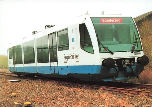 Alte regiosprinter der dkb - ak,