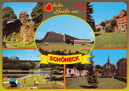 Postkarte schöneck hohe - postkarte, schöneck,