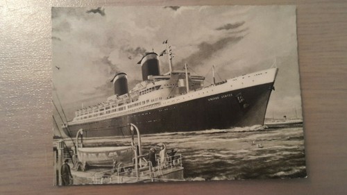Postkarte passagierschiff - postkarte,