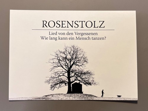 Rosenstolz postkarte wie - rosenstolz,