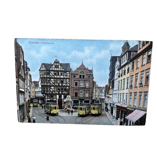 Postkarte gießen - ak,