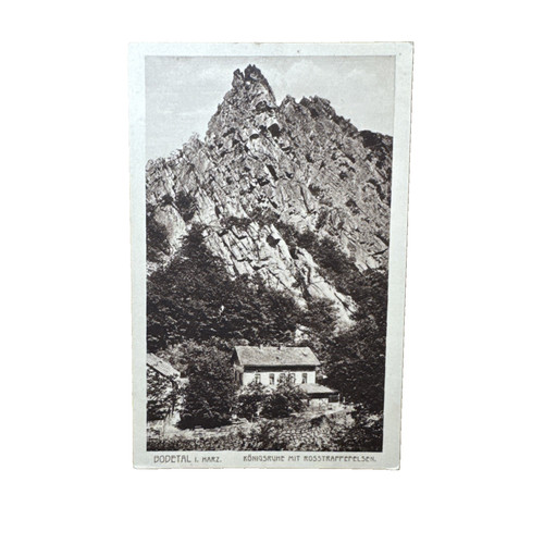 Ansichtskarte postkarte thale - postkarte,