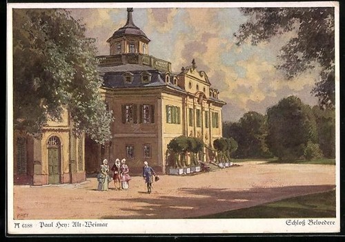 Künstler hey schloß - p., hey: