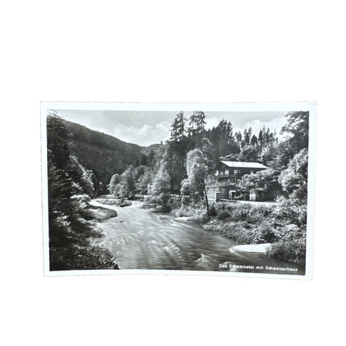 Postkarte schwarzatal - postkarte,