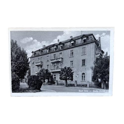Ansichtskarte postkarte bad - ansichtskarte,